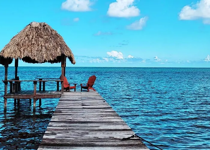 Ferienhaus Oceanfront House With View, Private Pier & San Pedro (Ambergris Caye)
